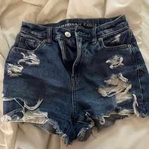american eagle jeans shorts